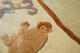 Vintage Chinese Rug 5' x 5'