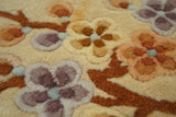 Vintage Chinese Rug 5' x 5'