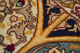 Extremely Fine  Tabriz Woven by the artist Master Weaver wool & silk Rug 8'0'' x 8'2''