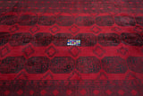 Vintage Turkmen Rug 6'8'' x 9'4''