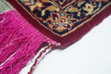 Extremely Fine Isfahan Wool and Silk Rug 3'4'' x 5'0"