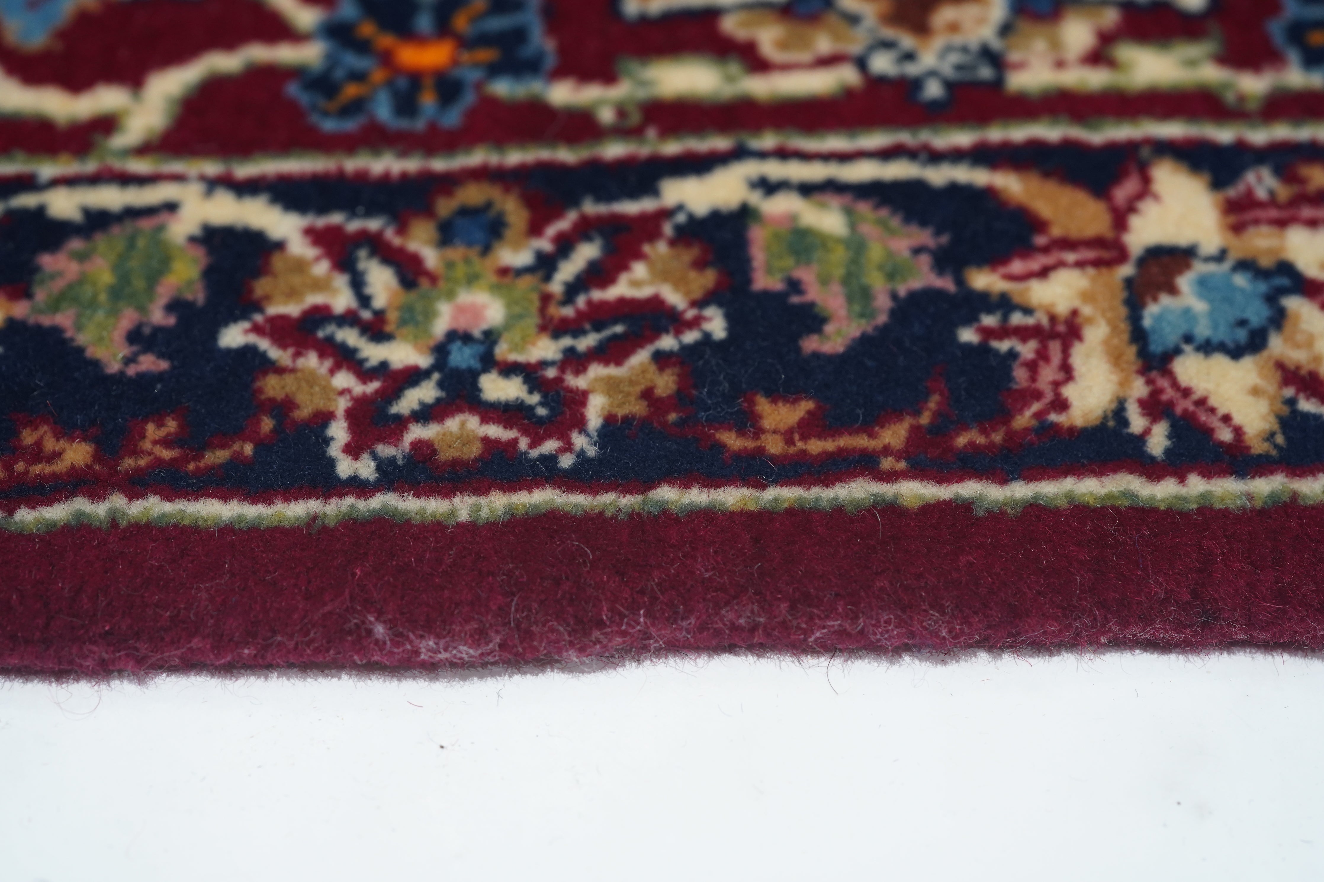 Extremely Fine Isfahan Wool and Silk Rug 3'4'' x 5'0"