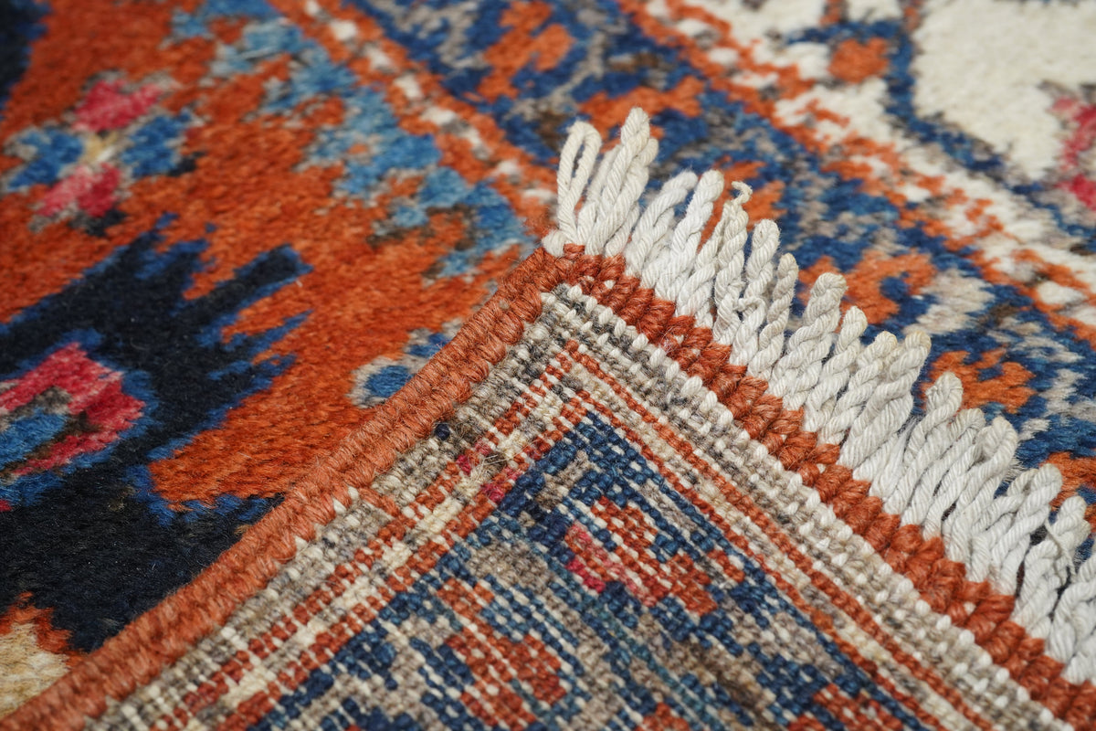 Antique Caucasian Karajeh Weave Rug 4'5'' x 7'5''