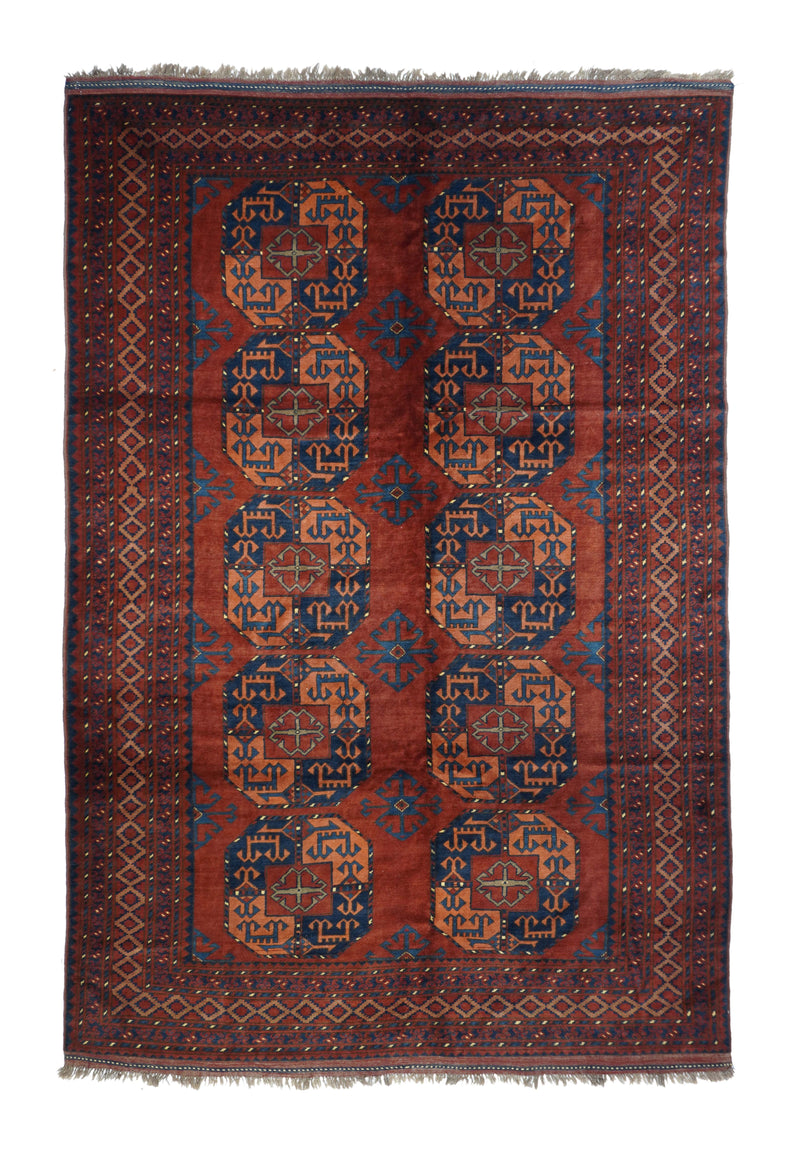 Vintage Bokhara Rug 6'7'' x 10'0