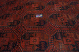 Vintage Bokara Rug 7'8'' x 9'9''