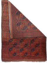 Vintage Bokara Rug 7'8'' x 9'9''