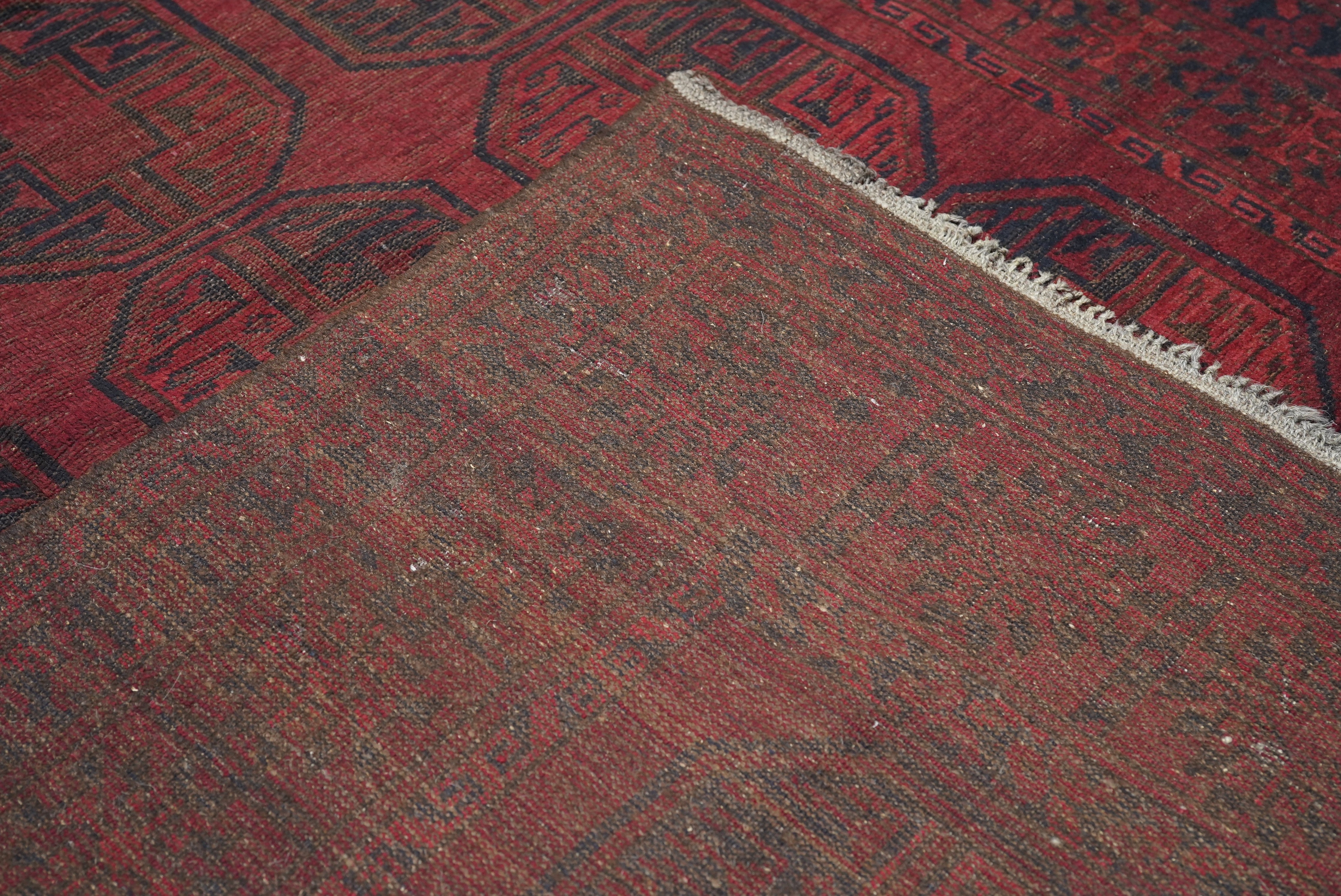 Vintage Bokara Rug 6'8'' x 9'8''