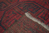 Vintage Bokara Rug 6'8'' x 9'8''