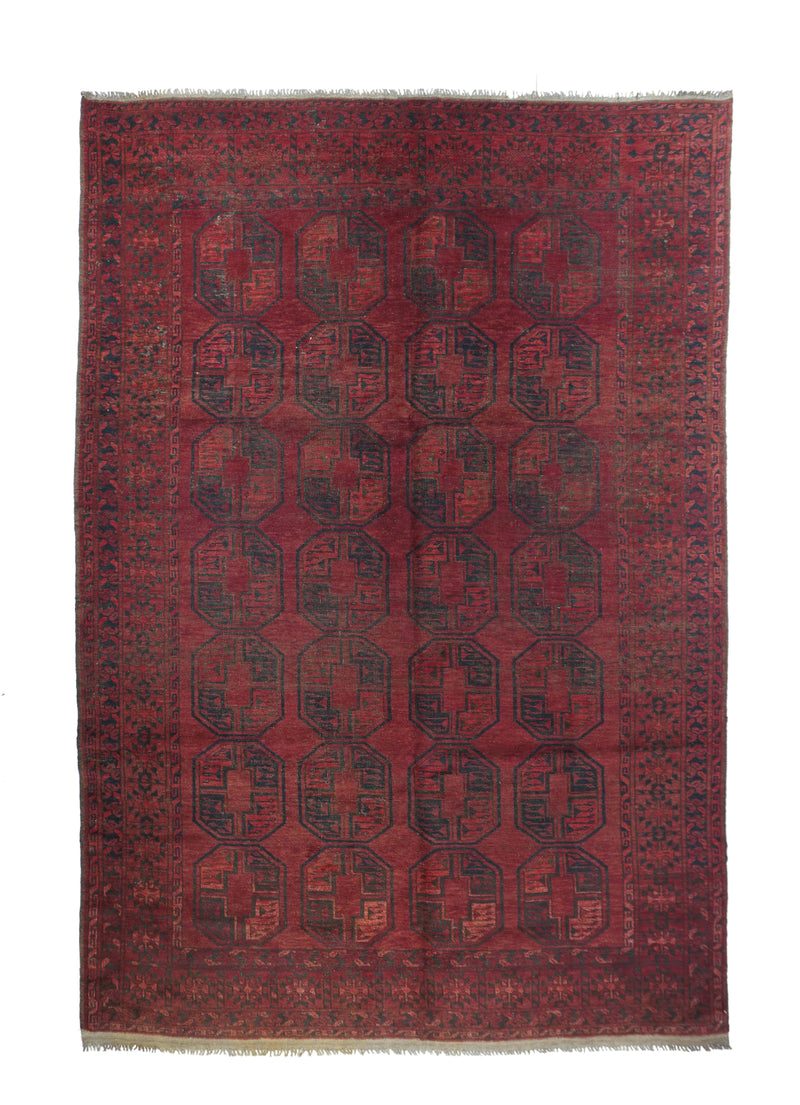 Vintage Bokara Rug 6'8'' x 9'8''
