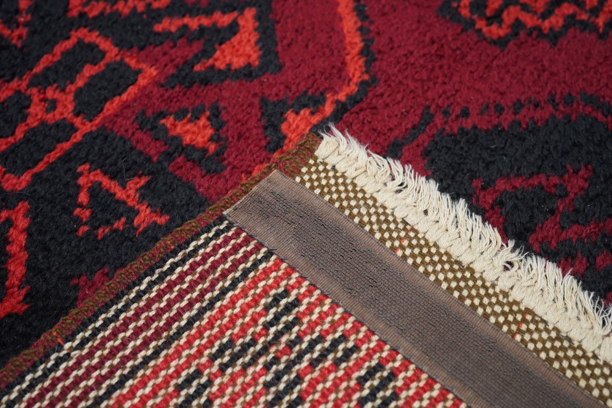 Vintage Bokara Rug 6'8'' x 10'2''