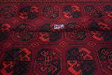 Vintage Bokara Rug 6'8'' x 10'2''