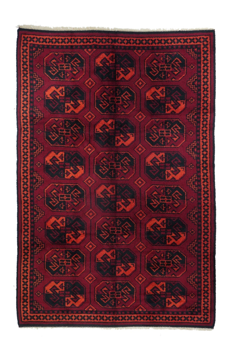 Vintage Bokara Rug 6'8'' x 10'2''