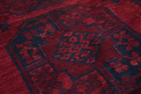 Vintage Bokhara Rug 6'11'' x 8'11''