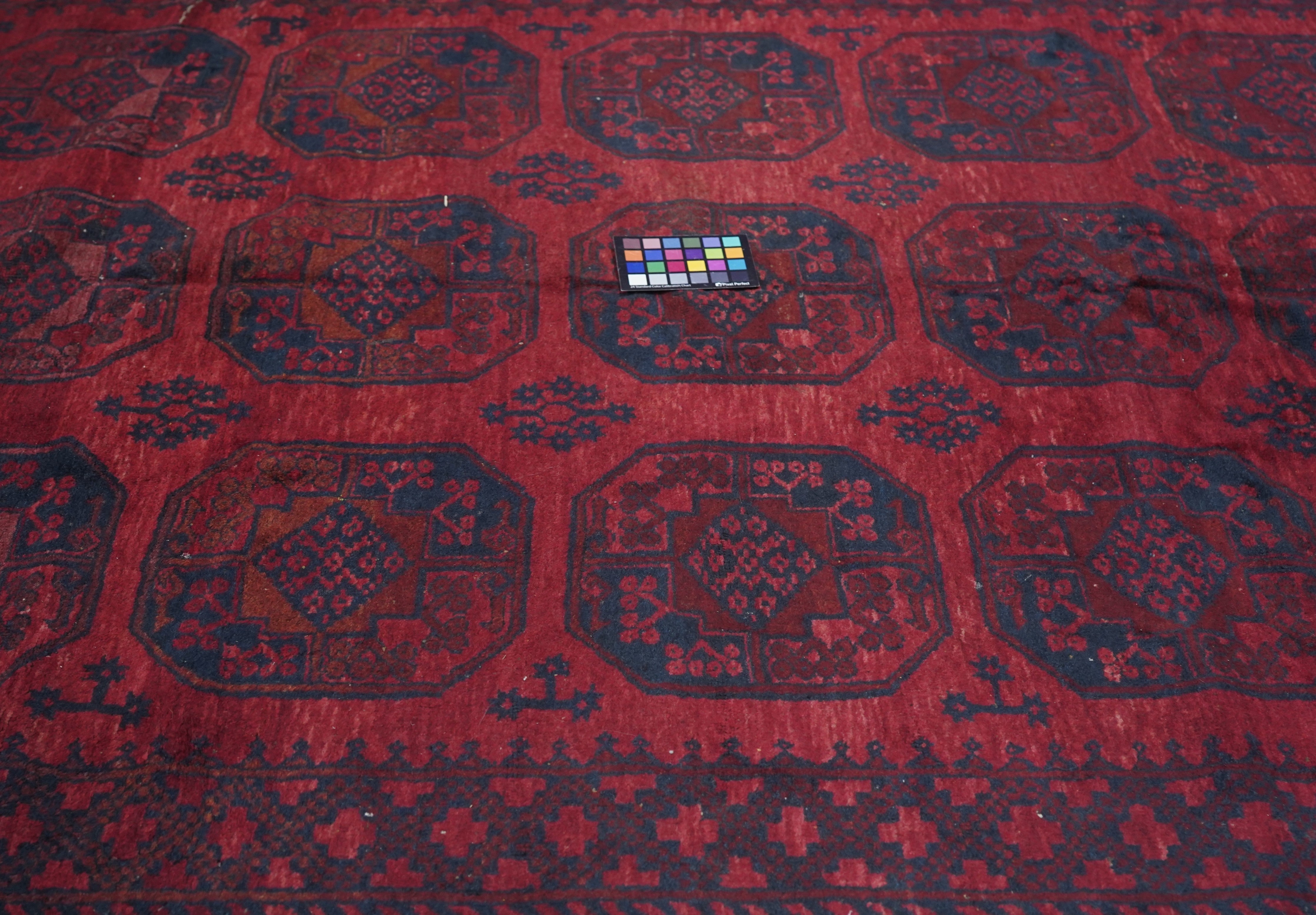 Vintage Bokhara Rug 6'11'' x 8'11''