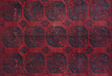 Vintage Bokhara Rug 6'11'' x 8'11''