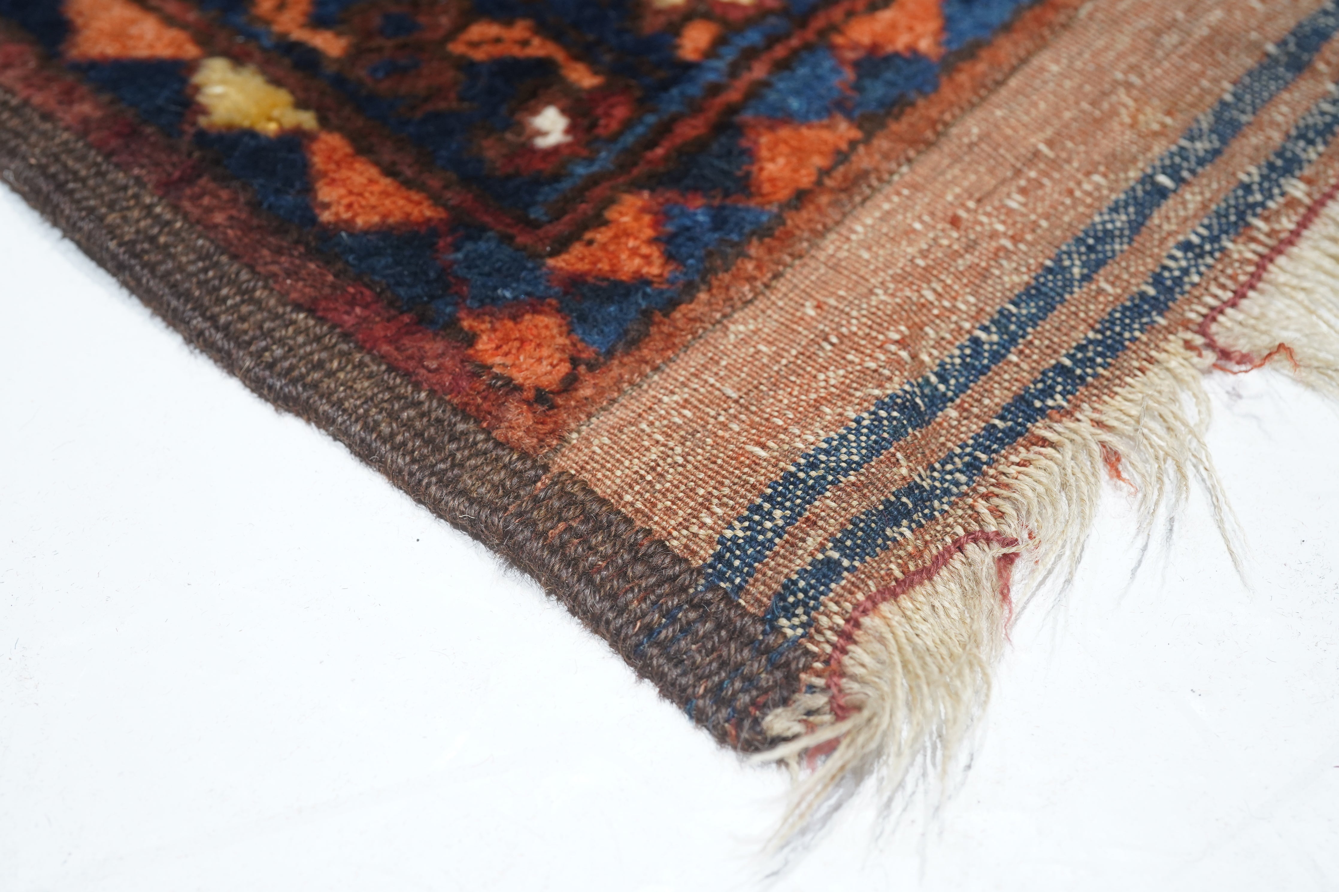 Vintage Bokara Rug 8'8'' x 9'7''