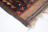 Vintage Bokara Rug 8'8'' x 9'7''