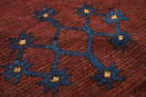 Vintage Bokara Rug 8'8'' x 9'7''