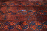 Vintage Bokara Rug 8'8'' x 9'7''