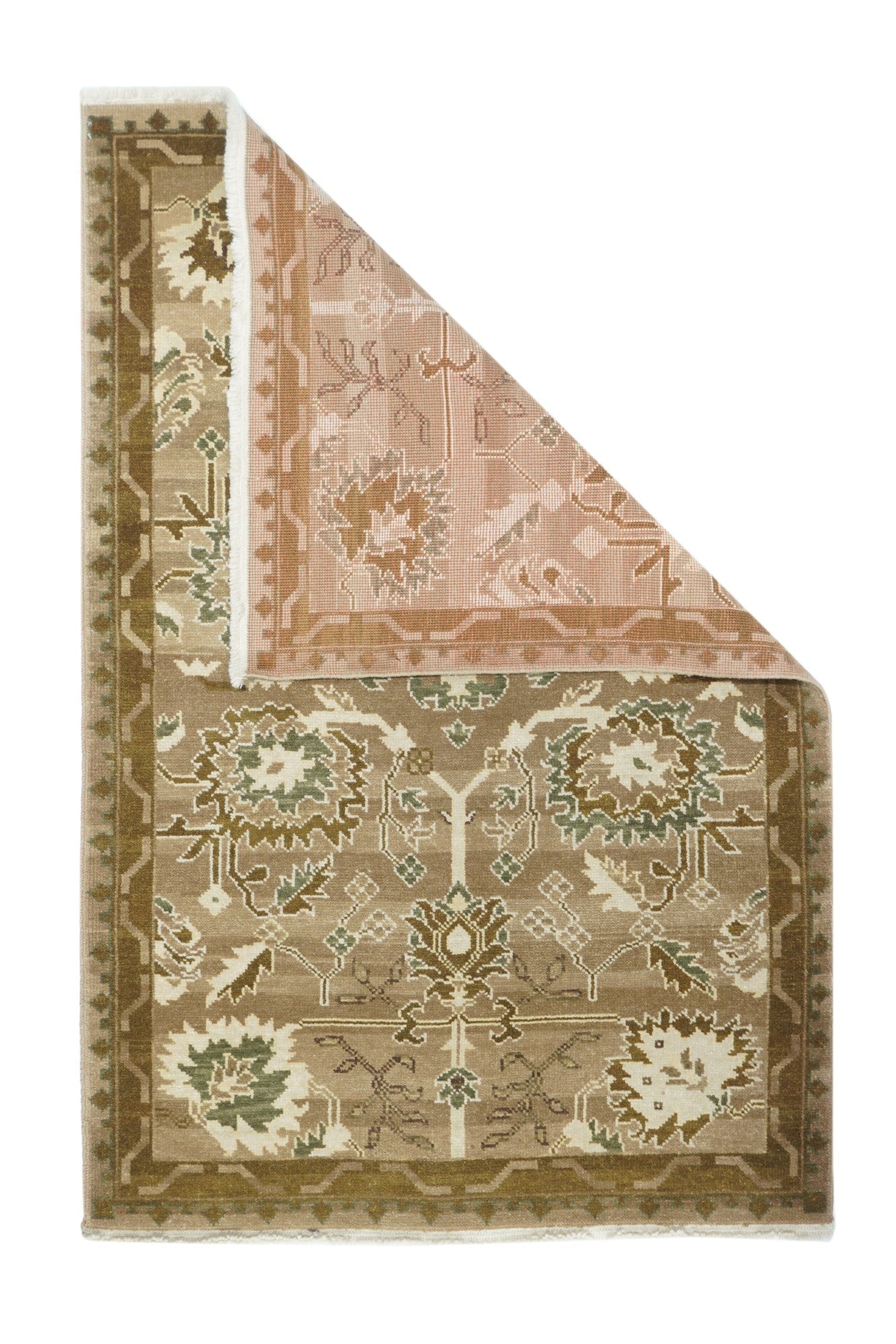 Turkish Oushak Rug 4'1'' x 6'1''