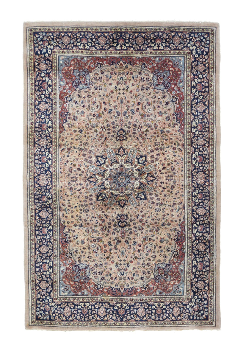 Vintage Tabriz Rug 4'6'' x 7'3''