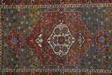 Fine Antique Bakhtiari Rug 4'4'' x 6'8''