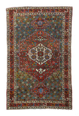 Vintage Tabriz Rug 4'4'' x 6'8''