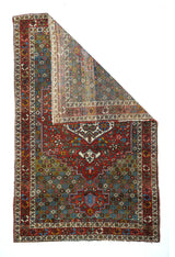 Fine Antique Bakhtiari Rug 4'4'' x 6'8''