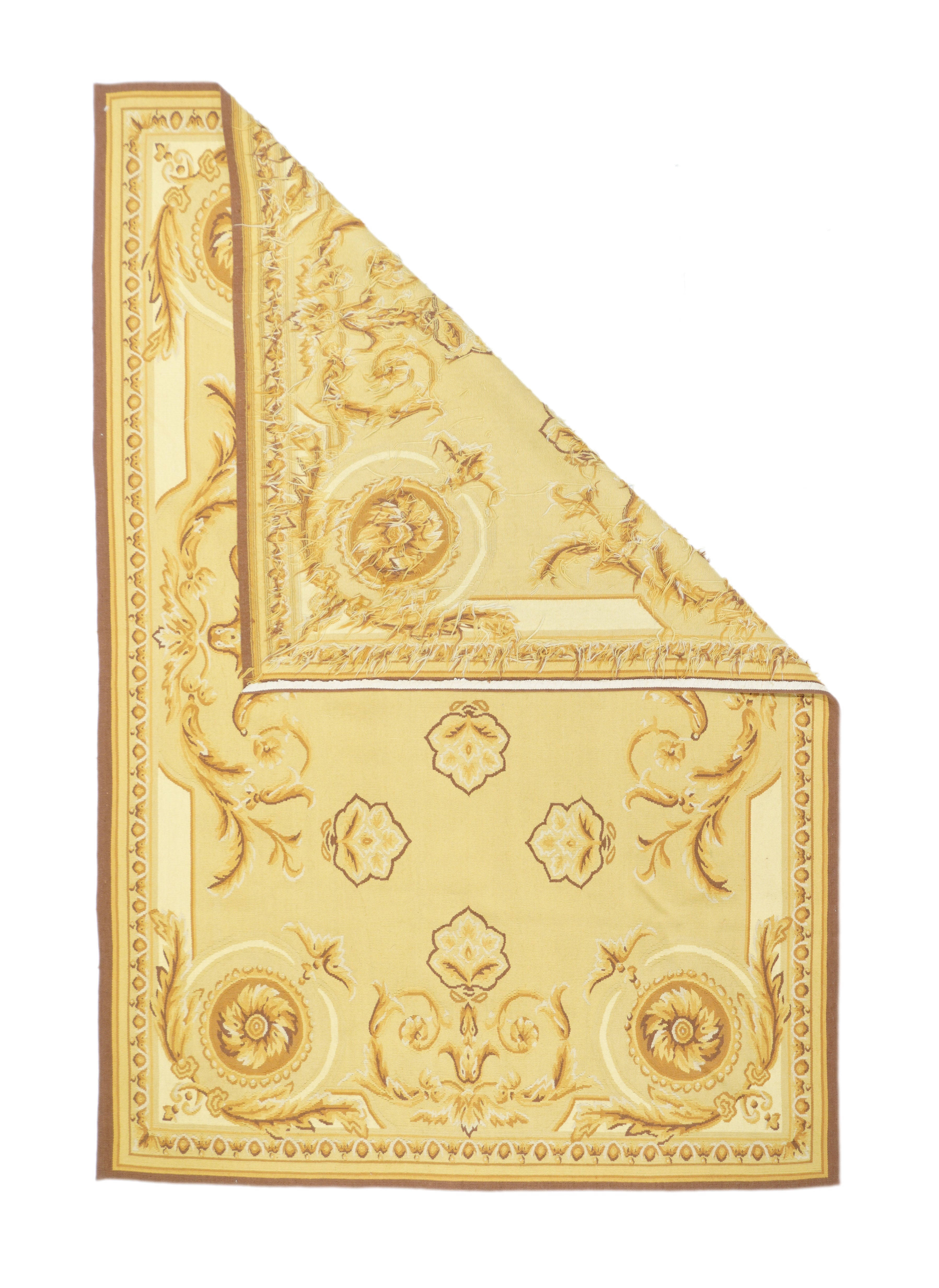 Aubusson Rug 4'0" x 6'0"