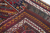 Antique Qashqai Shiraz Rug 4'8'' x 7'0"