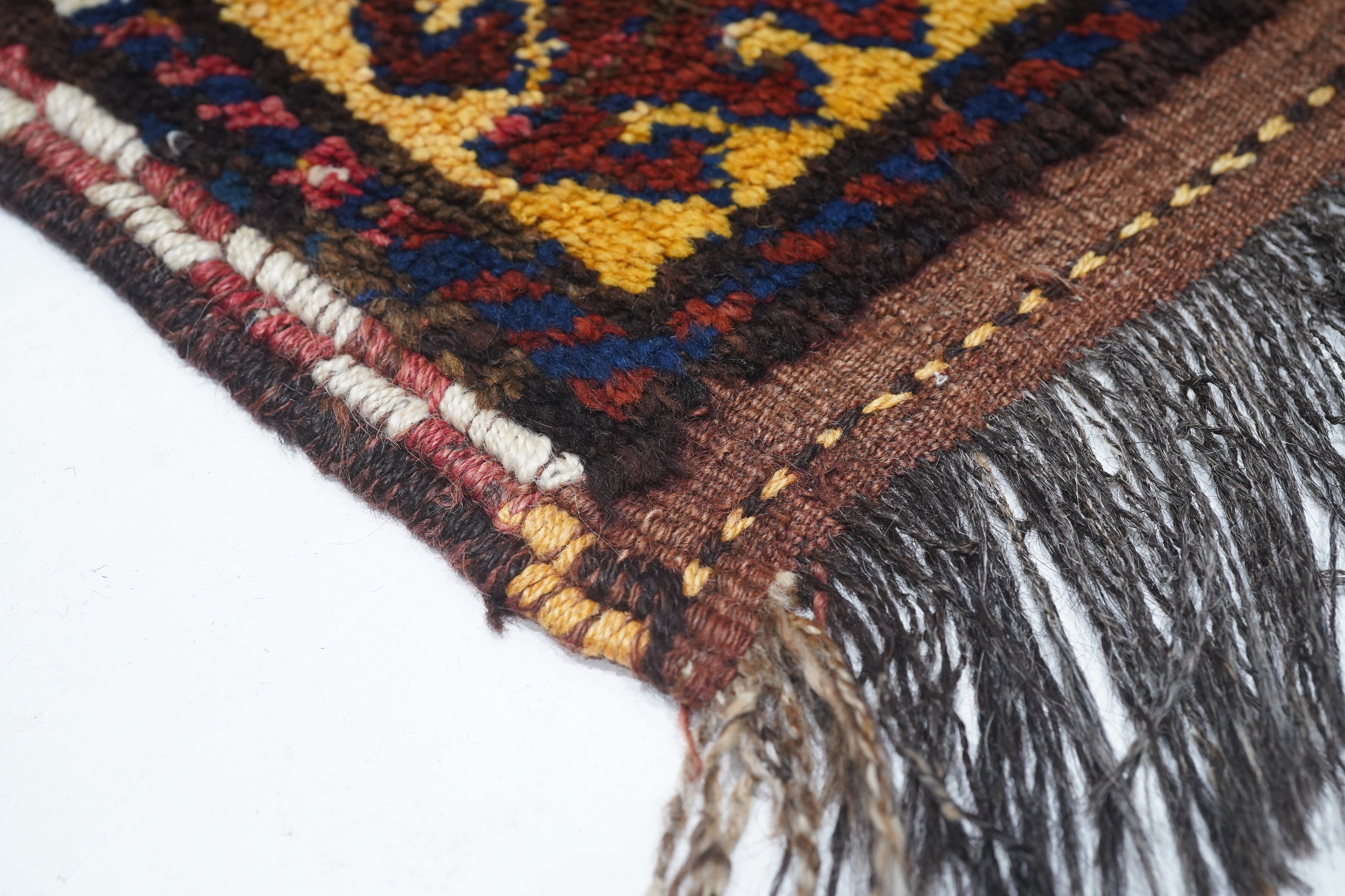 Antique Qashqai Shiraz Rug 4'8'' x 7'0"