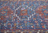 Antique Qashqai Shiraz Rug 5'5'' x 7'1''