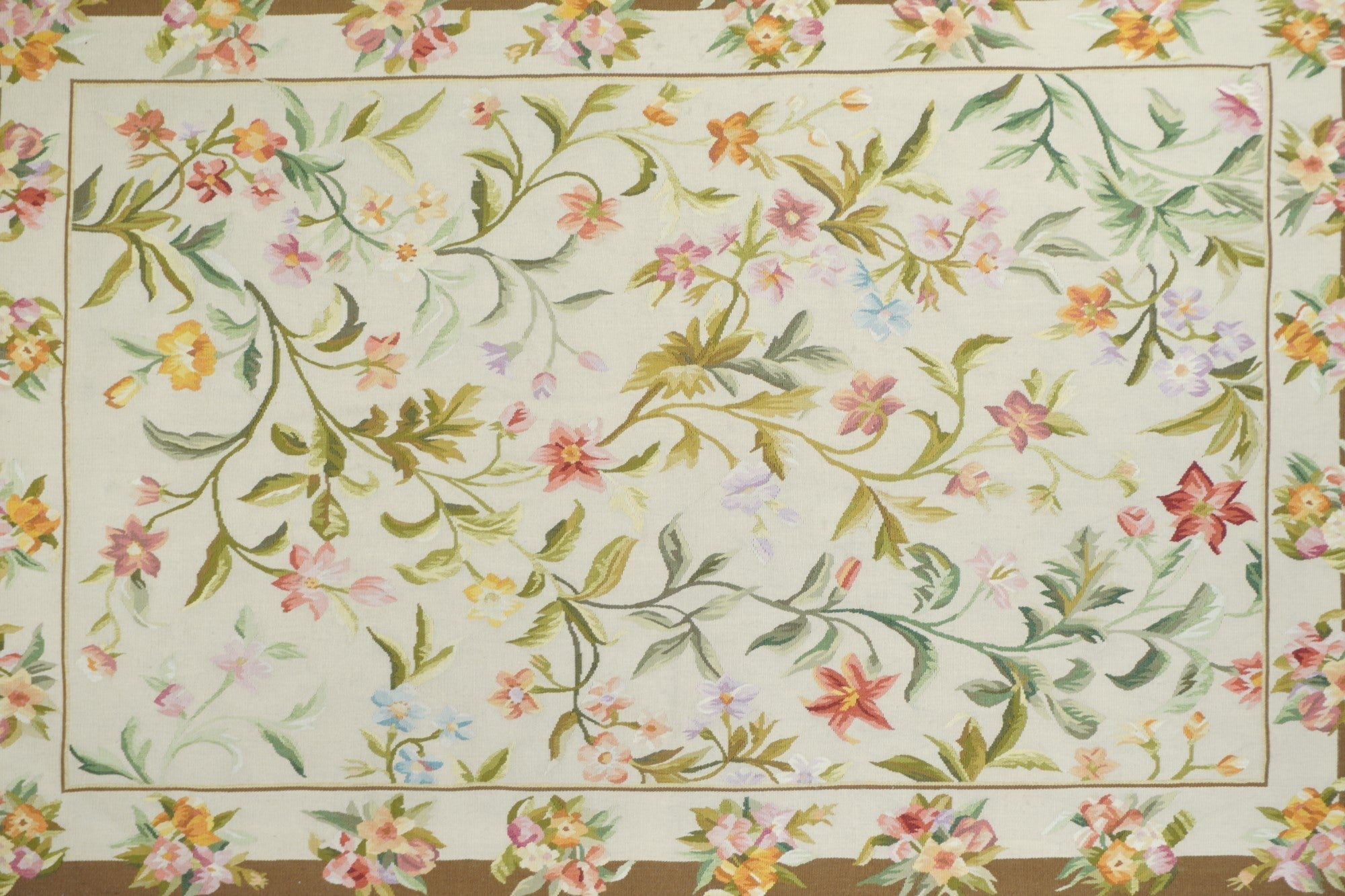 Aubusson Rug 4'0" x 6'0"