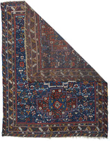 Antique Qashqai Shiraz Rug 5'5'' x 7'1''