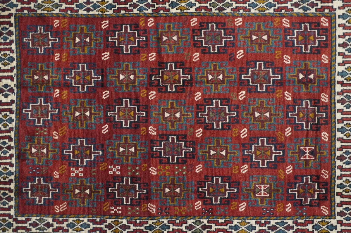 Caucasian Kazak Rug 3'10'' x 5'9''