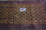 Vintage Baluch Rug 2'7'' x 5'0"