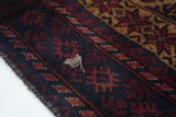 Vintage Baluch Rug 2'7'' x 5'0"
