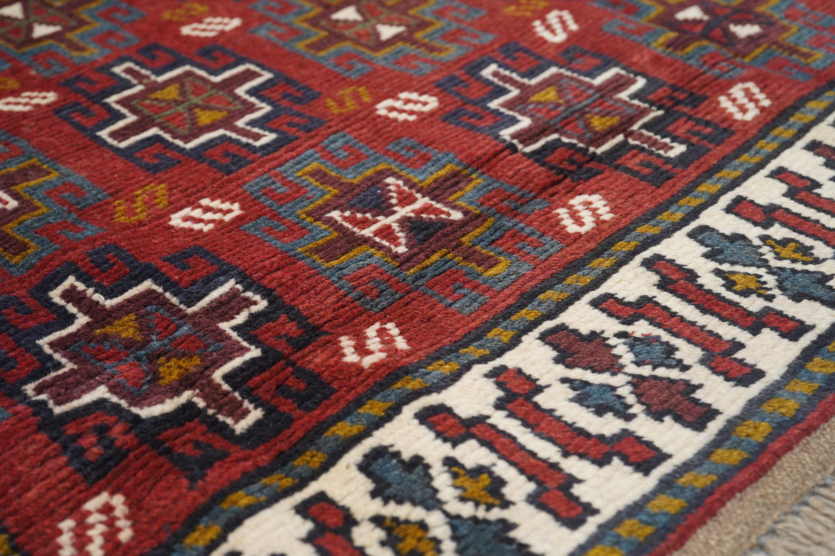 Caucasian Kazak Rug 3'10'' x 5'9''