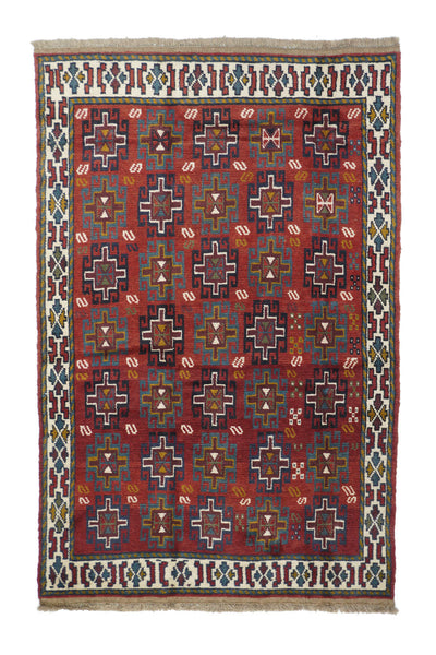 Caucasian Kazak Rug 3'10'' x 5'9''