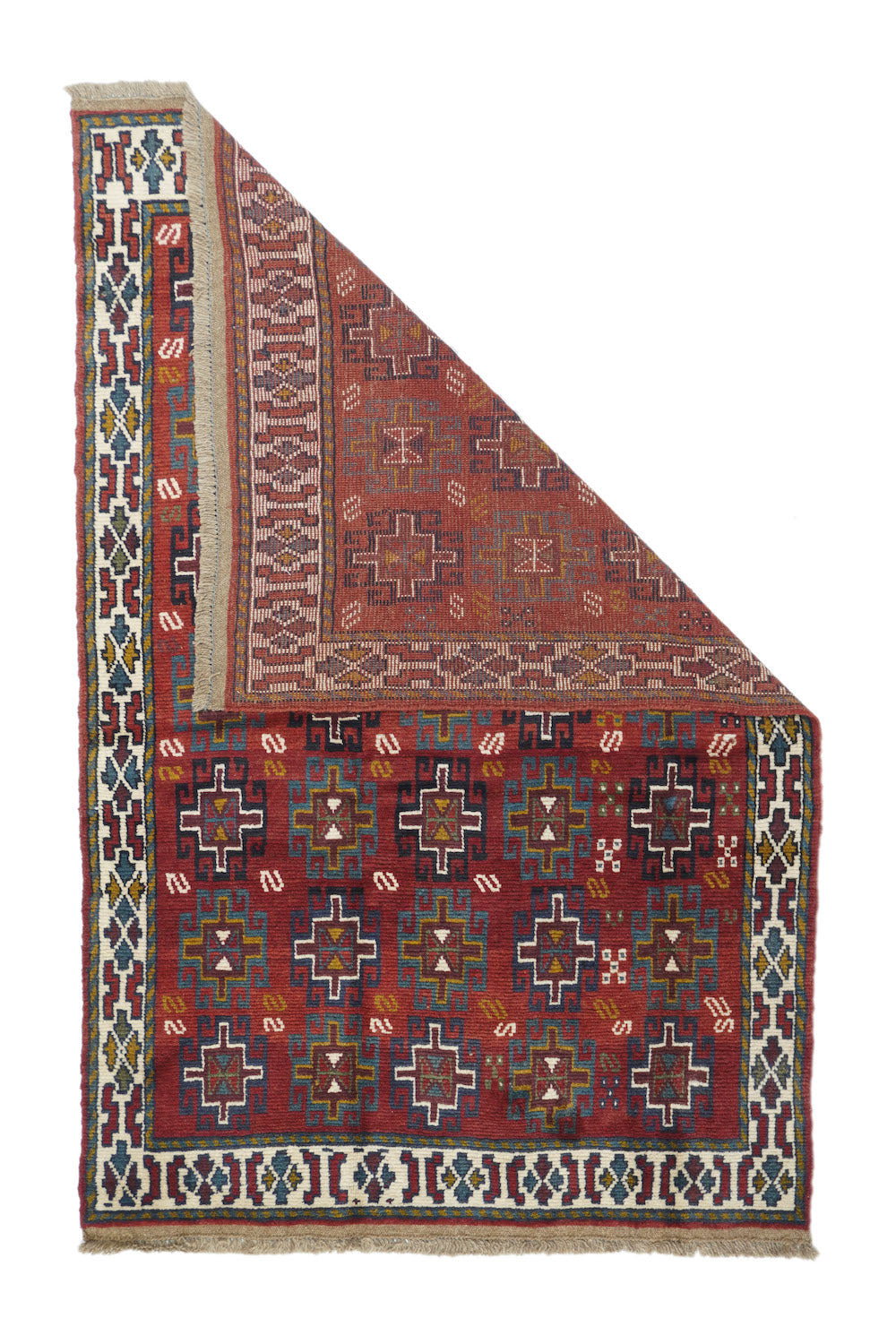Caucasian Kazak Rug 3'10'' x 5'9''