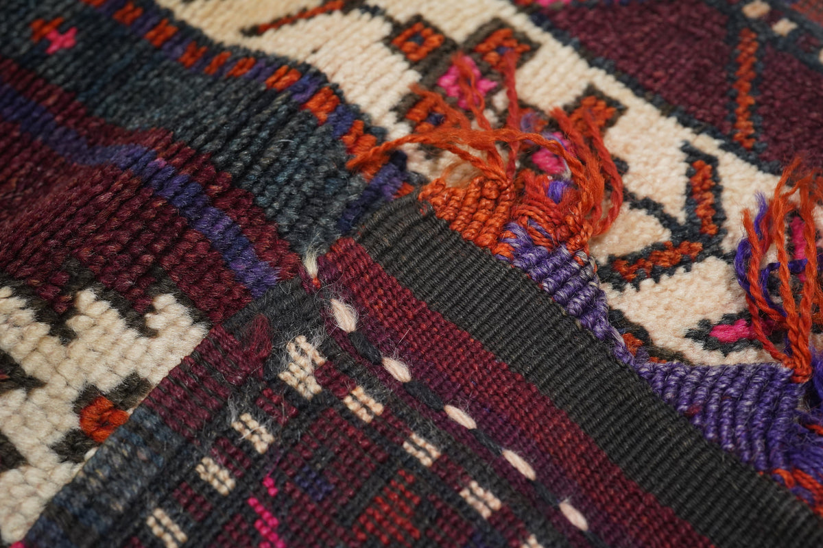 Vintage Baluch Rug 3'5'' x 6'2''