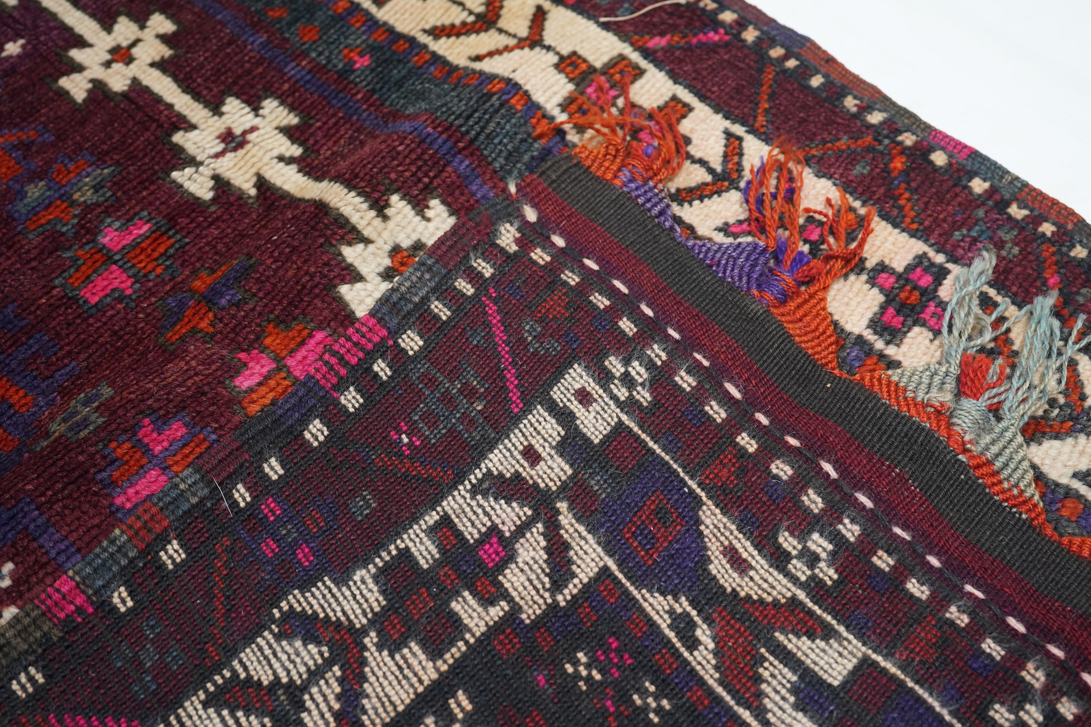 Vintage Baluch Rug 3'5'' x 6'2''
