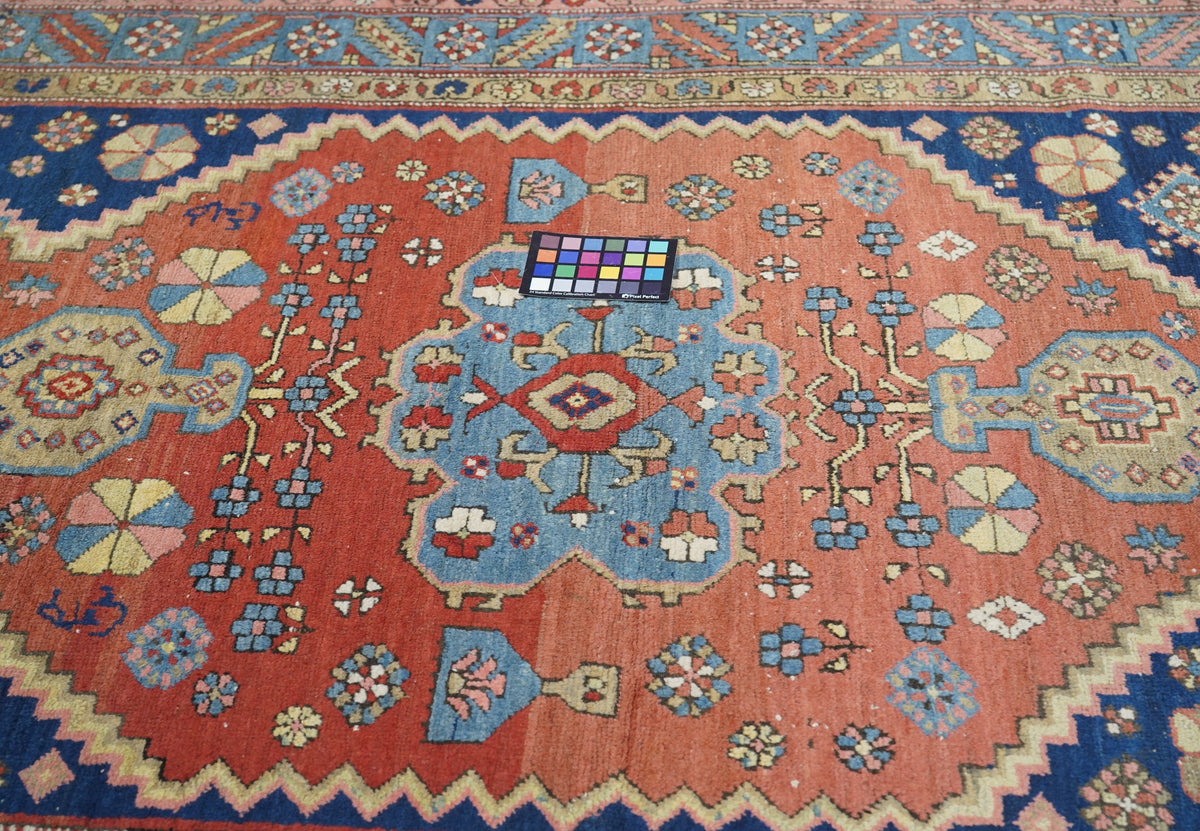 Antique Heriz Rug 5'2'' x 6'6''