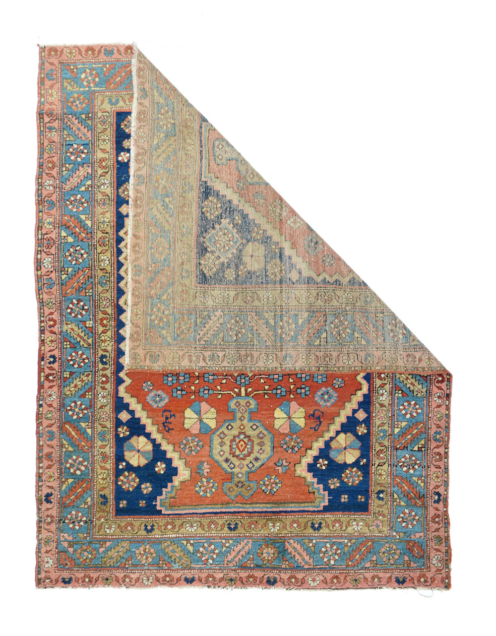 Antique Heriz Rug 5'2'' x 6'6''