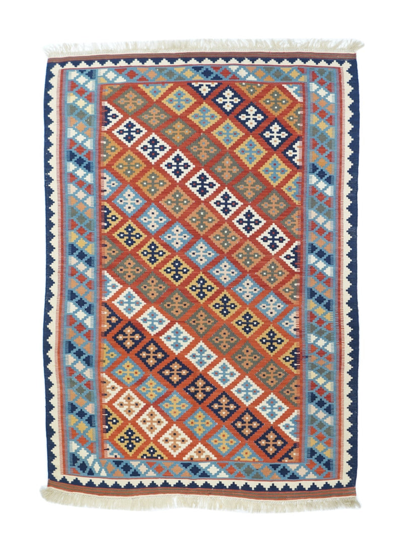 Vintage Kilim Rug 3'10'' x 5'6''
