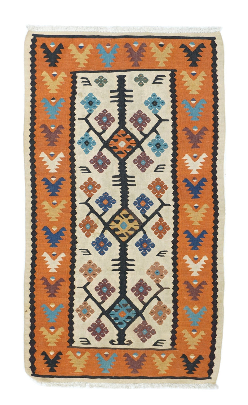 Vintage Kilim Rug 2'5