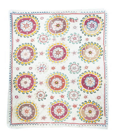 Antique Textile Suzani 7'1'' x 8'5''