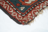 Antique Caucasian Kazak Rug 4'0" x 9'5''