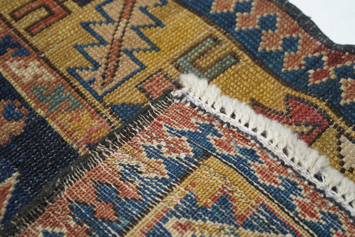 Antique Caucasian Shirvan Rug 2'6'' x 4'1''