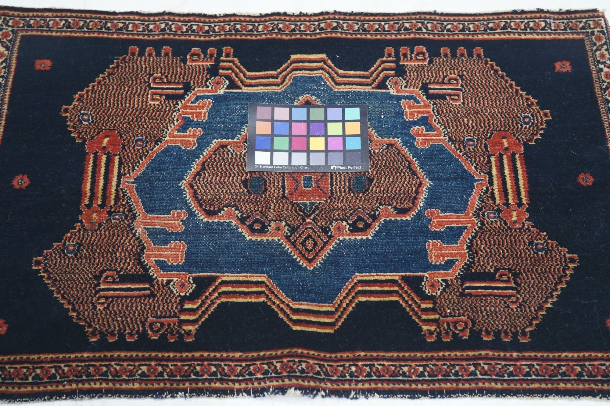 Antique Senneh Rug 1'9'' x 2'10''